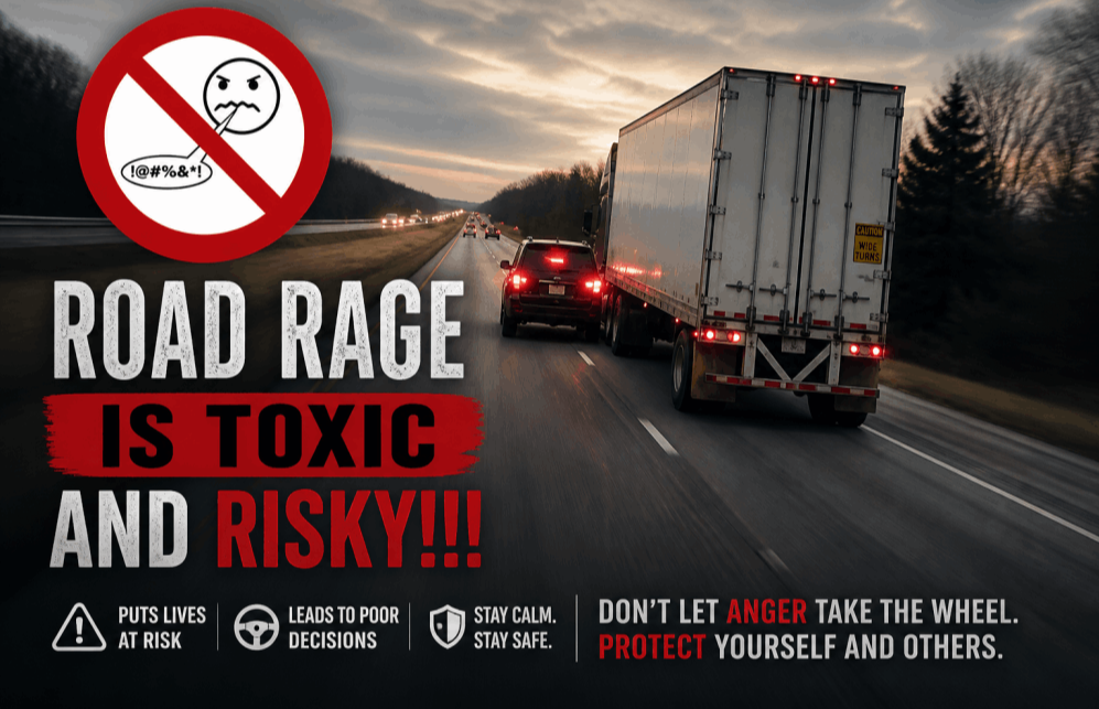 Road Rage is Toxic and Risky Image